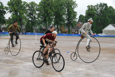 Vetern Cycle Race at Wenlock Olympian Games