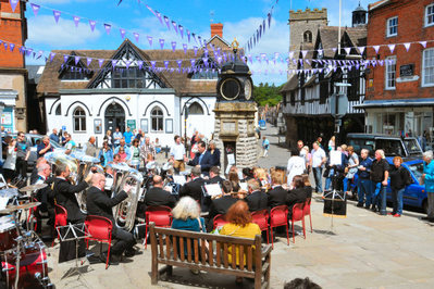 Festival at Much Wenlock Square